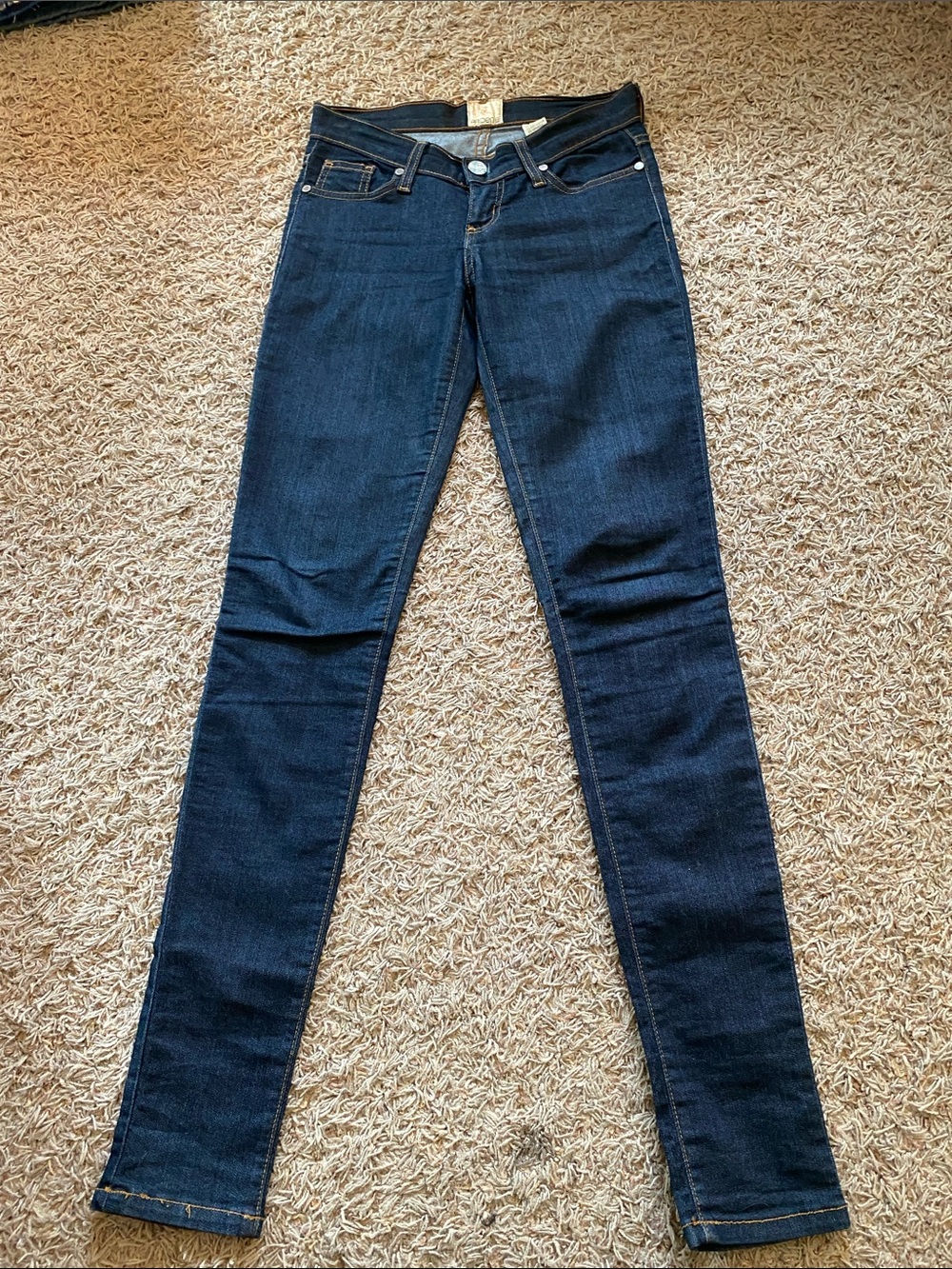Arden B Navy Skinny Stretch Jeans 2